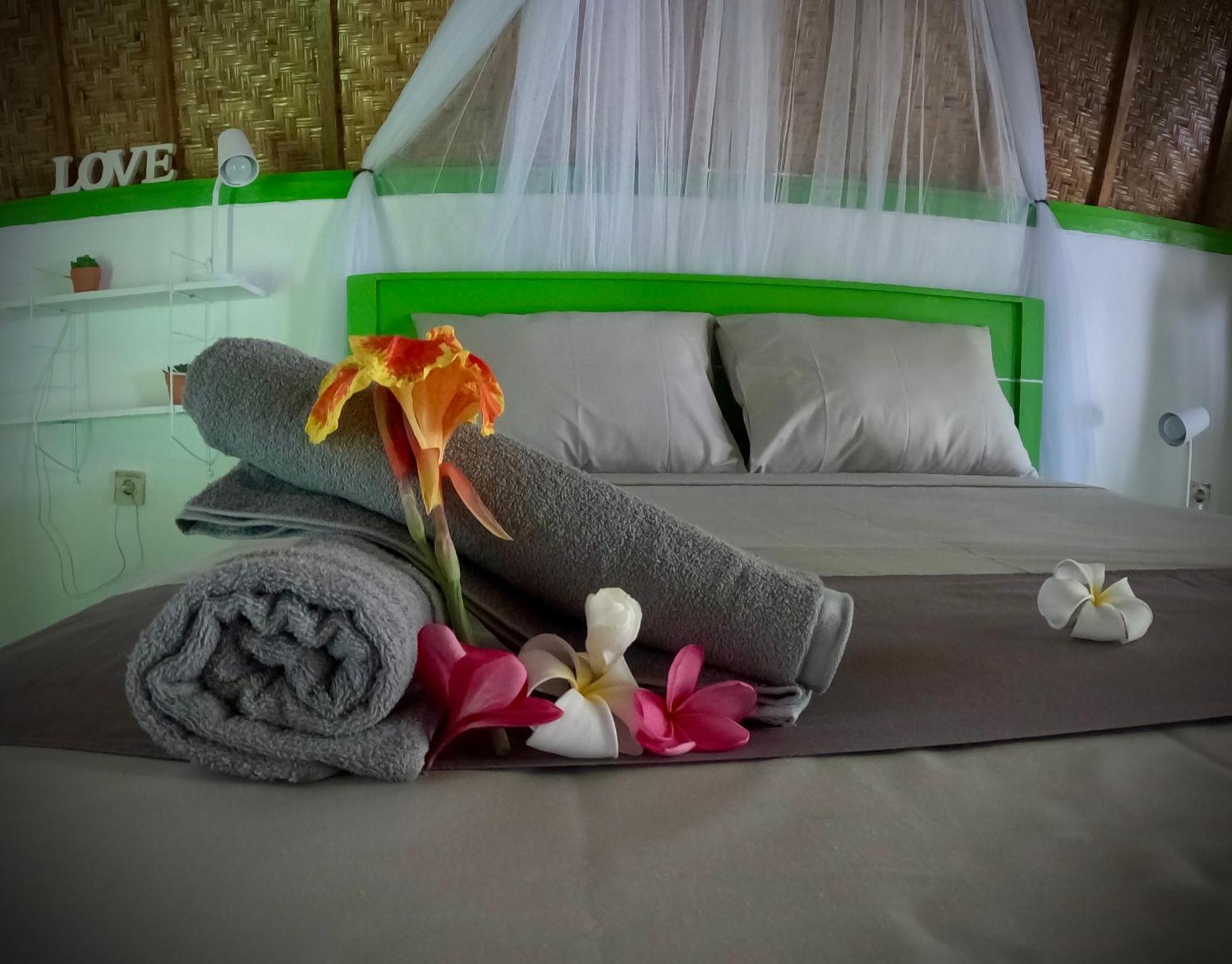 Kaktus Bungalow 4 Gili Air Bagian luar foto
