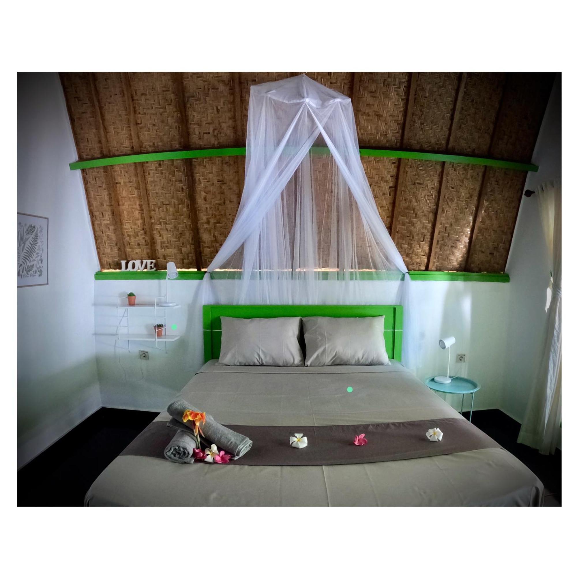 Kaktus Bungalow 4 Gili Air Bagian luar foto