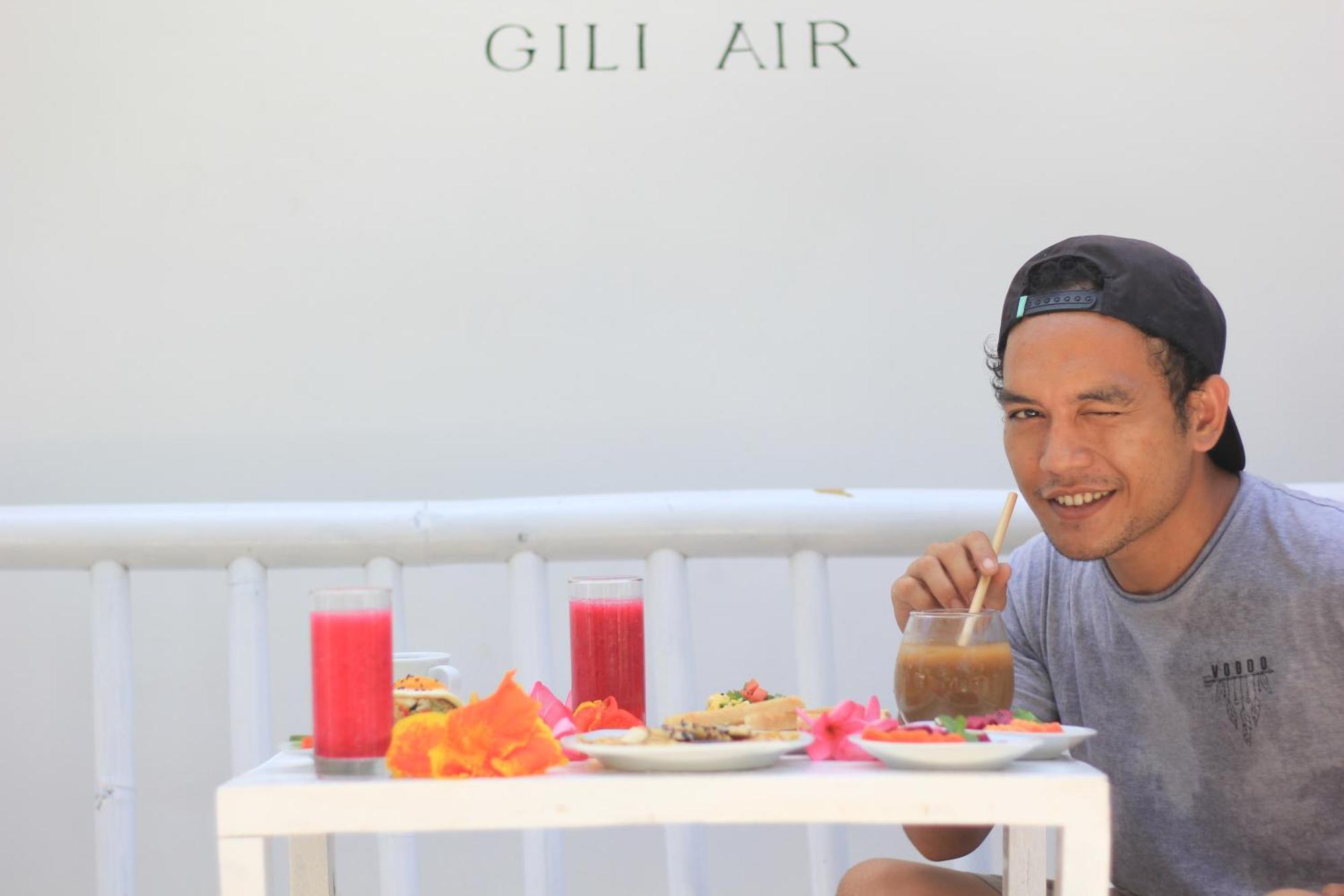 Kaktus Bungalow 4 Gili Air Bagian luar foto
